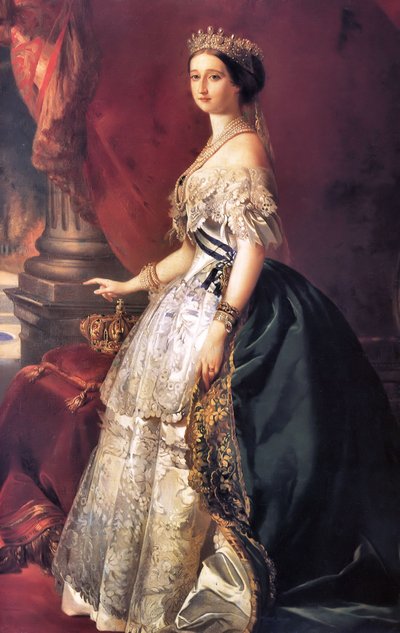 Portrait of the Empress Eugénie by Franz Xaver Winterhalter